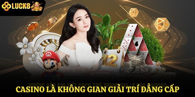 Casino là không gian giải trí đẳng cấp