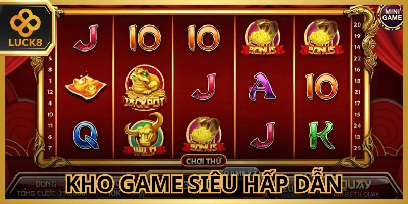 Tựa game quay hũ tại nhà cái vô cùng mới mẻ